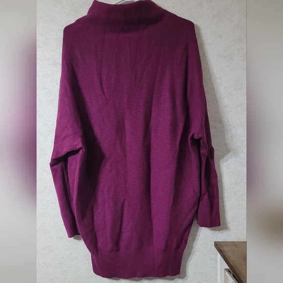 BLUIVY fushia dolman sleeve slouchy sweater size s/m - Picture 1 of 4
